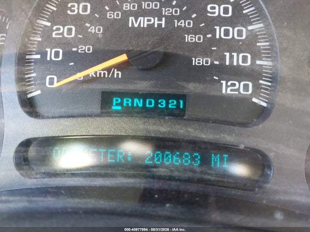 2003 Chevrolet Silverado 1500 Ls მანქანა იყიდება აუქციონზე, vin: 1GCEK19T03E247559, აუქციონის ნომერი: 45977994