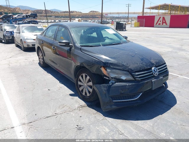 Продажа на аукционе авто 2013 Volkswagen Passat 2.5l S, vin: 1VWAP7A33DC024358, номер лота: 45977996