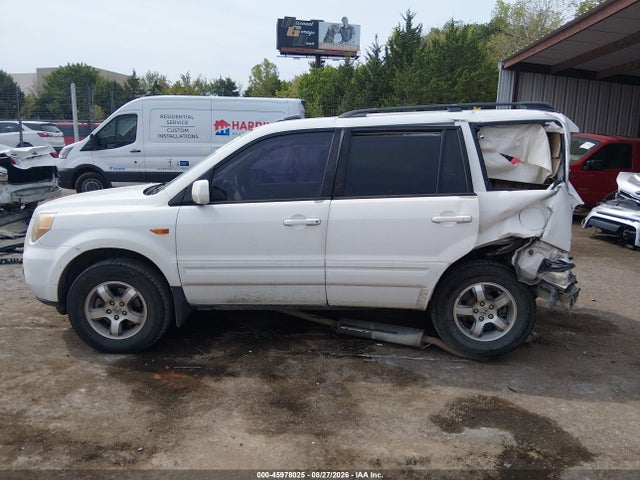 2008 Honda Pilot Ex-l მანქანა იყიდება აუქციონზე, vin: 5FNYF28538B010760, აუქციონის ნომერი: 45978025