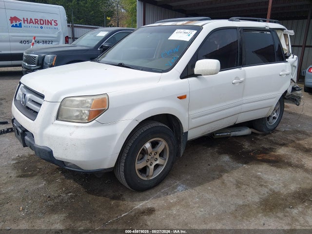 2008 Honda Pilot Ex-l მანქანა იყიდება აუქციონზე, vin: 5FNYF28538B010760, აუქციონის ნომერი: 45978025