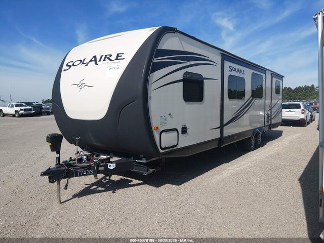 2015 Forest River Palomino Solaire Travel Trailer მანქანა იყიდება აუქციონზე, vin: 4X4TPAH23FN019233, აუქციონის ნომერი: 45978188