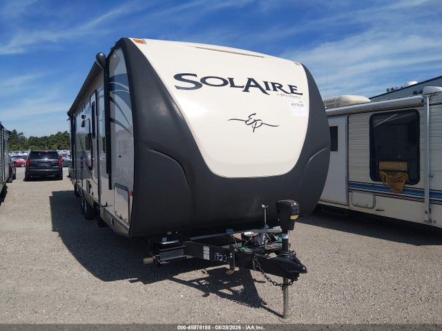 2015 Forest River Palomino Solaire Travel Trailer მანქანა იყიდება აუქციონზე, vin: 4X4TPAH23FN019233, აუქციონის ნომერი: 45978188
