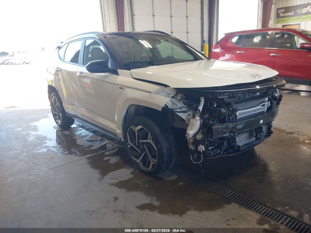 2025 Hyundai Kona N Line მანქანა იყიდება აუქციონზე, vin: KM8HACA35SU320318, აუქციონის ნომერი: 45978189
