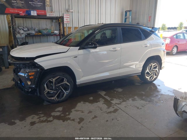 2025 Hyundai Kona N Line მანქანა იყიდება აუქციონზე, vin: KM8HACA35SU320318, აუქციონის ნომერი: 45978189