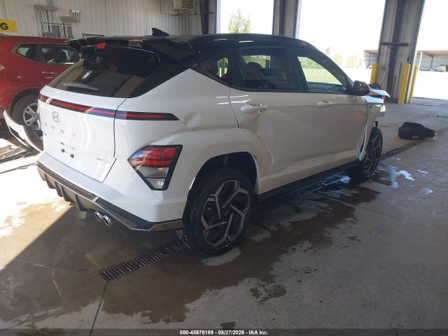 2025 Hyundai Kona N Line მანქანა იყიდება აუქციონზე, vin: KM8HACA35SU320318, აუქციონის ნომერი: 45978189