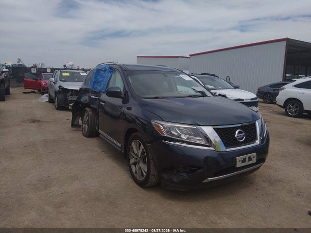 Продажа на аукционе авто 2015 Nissan Pathfinder Platinum, vin: 5N1AR2MN9FC634776, номер лота: 45978242