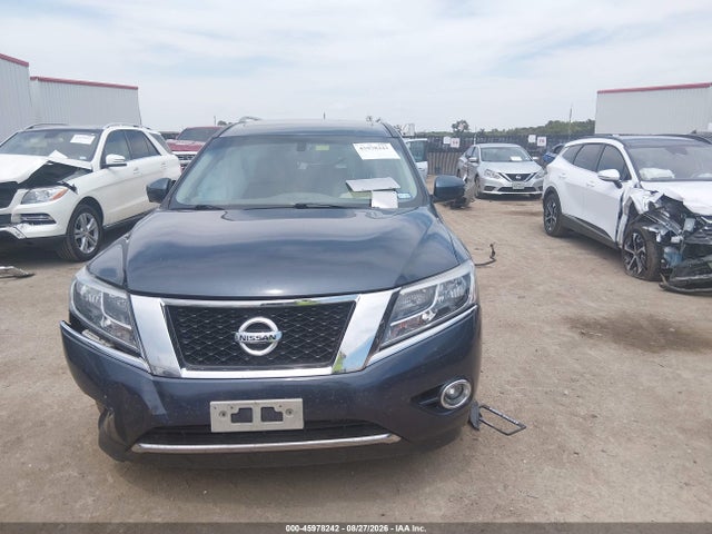 Продажа на аукционе авто 2015 Nissan Pathfinder Platinum, vin: 5N1AR2MN9FC634776, номер лота: 45978242