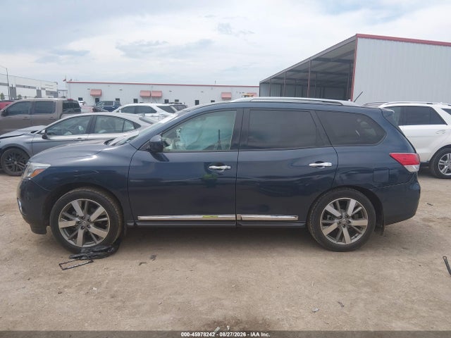 Продажа на аукционе авто 2015 Nissan Pathfinder Platinum, vin: 5N1AR2MN9FC634776, номер лота: 45978242