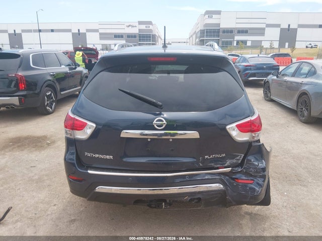 Продажа на аукционе авто 2015 Nissan Pathfinder Platinum, vin: 5N1AR2MN9FC634776, номер лота: 45978242