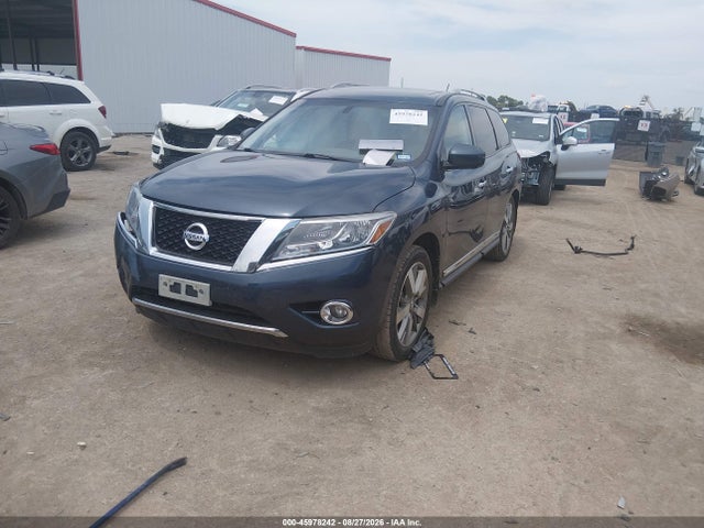 Продажа на аукционе авто 2015 Nissan Pathfinder Platinum, vin: 5N1AR2MN9FC634776, номер лота: 45978242
