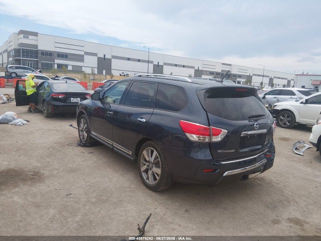 Продажа на аукционе авто 2015 Nissan Pathfinder Platinum, vin: 5N1AR2MN9FC634776, номер лота: 45978242