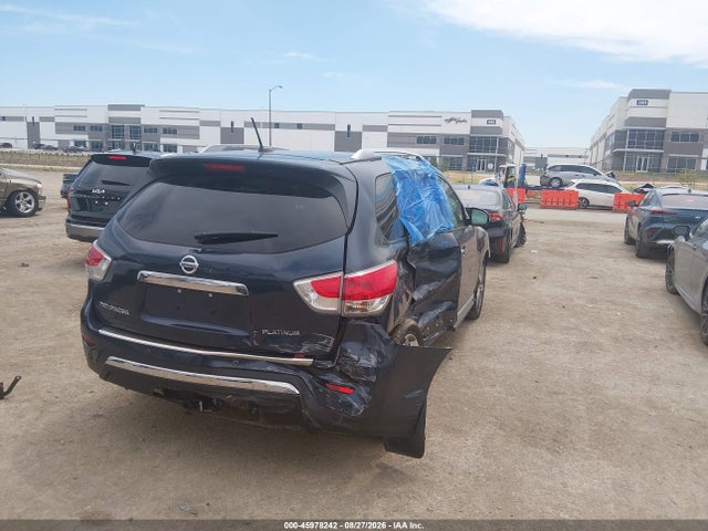 Продажа на аукционе авто 2015 Nissan Pathfinder Platinum, vin: 5N1AR2MN9FC634776, номер лота: 45978242