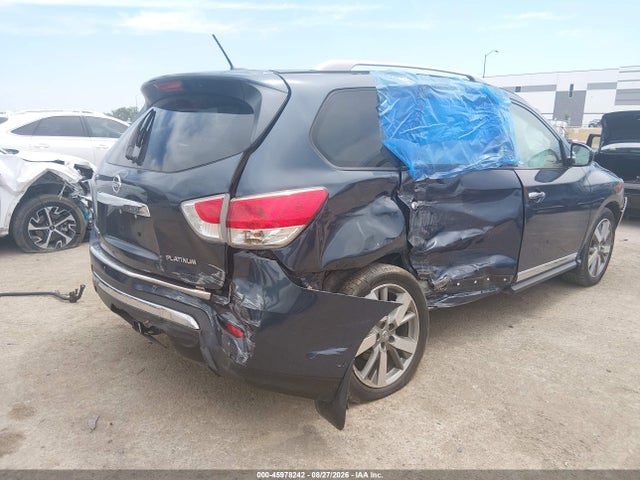 Продажа на аукционе авто 2015 Nissan Pathfinder Platinum, vin: 5N1AR2MN9FC634776, номер лота: 45978242