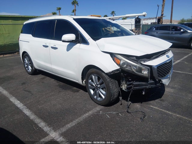 2015 Kia Sedona Sx Luxury მანქანა იყიდება აუქციონზე, vin: KNDME5C19F6045691, აუქციონის ნომერი: 45978264