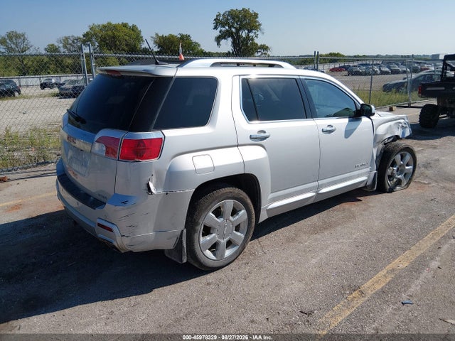 2014 Gmc Terrain Denali მანქანა იყიდება აუქციონზე, vin: 2GKFLZE3XE6207278, აუქციონის ნომერი: 45978329