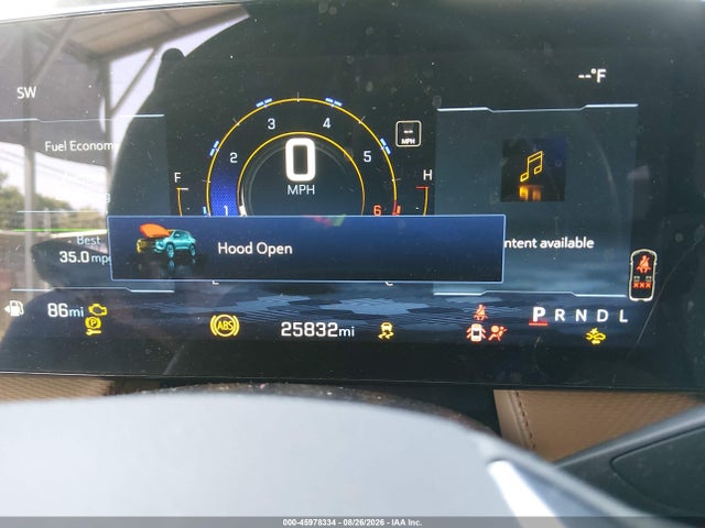 45978334 :رقم المزاد ، 3GNAXSEG1SL212842 vin ، 2025 Chevrolet Equinox Awd Activ مزاد بيع