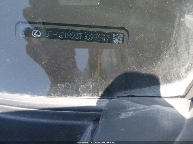 Продаж на аукціоні авто 2026 Lexus Is 350 F Sport, vin: JTHGZ1B23T5097547, номер лоту: 45978376