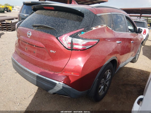 Nissan MURANO SV 2017 5N1AZ2MG7HN152915 Image 4