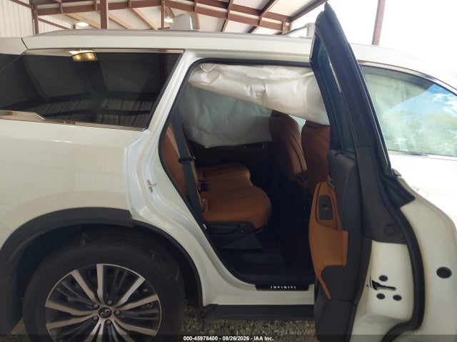 45978400 :رقم المزاد ، 5N1DL1GS6PC375952 vin ، 2023 Infiniti Qx60 Sensory Awd مزاد بيع