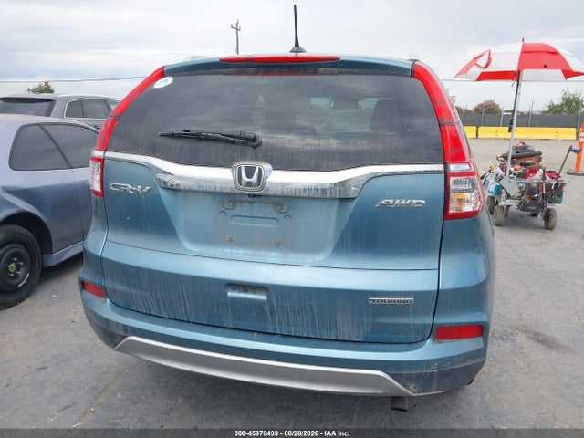 2016 Honda Cr-v Touring მანქანა იყიდება აუქციონზე, vin: 5J6RM4H95GL022813, აუქციონის ნომერი: 45978439