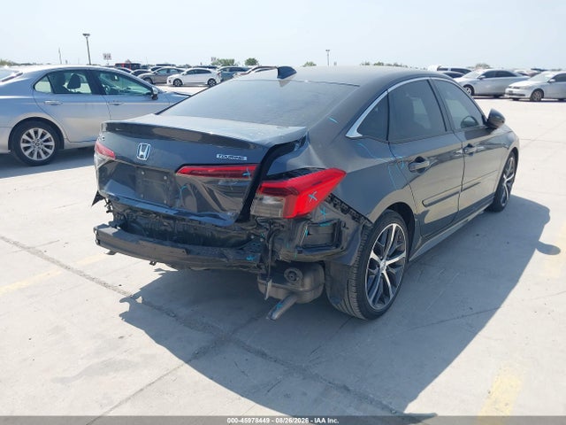 Продажа на аукционе авто 2022 Honda Civic Touring, vin: 2HGFE1F9XNH308787, номер лота: 45978449