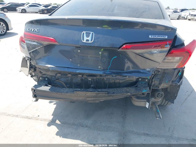 Продажа на аукционе авто 2022 Honda Civic Touring, vin: 2HGFE1F9XNH308787, номер лота: 45978449