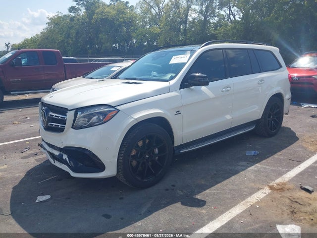 45978461 :رقم المزاد ، 4JGDF7FE4JB114824 vin ، 2018 Mercedes-benz Amg Gls 63 4matic مزاد بيع