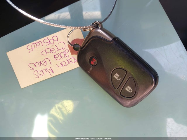 Aukcja sprzedaży 2012 Lexus Ct 200h Premium, vin: JTHKD5BH2C2095665, numer aukcji: 45978462