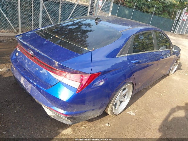 Продажа на аукционе авто 2022 Hyundai Elantra Sel, vin: 5NPLN4AG4NH056566, номер лота: 45978476