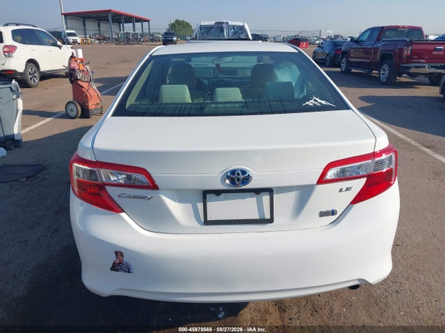 45978568 :رقم المزاد ، 4T1BD1FKXDU083894 vin ، 2013 Toyota Camry Hybrid Le مزاد بيع