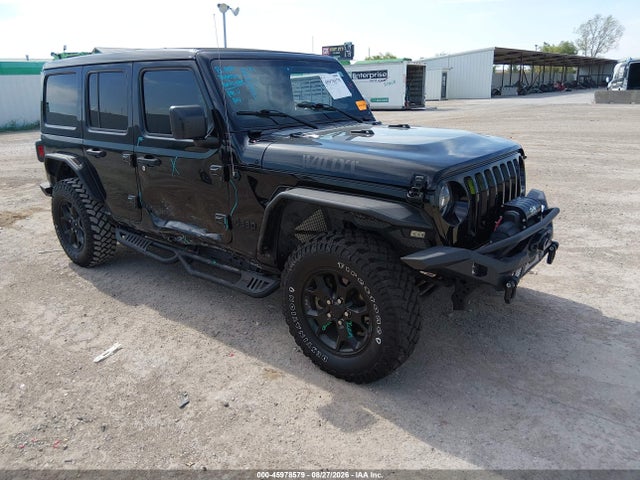 2023 Jeep Wrangler 4-door Willys 4x4 მანქანა იყიდება აუქციონზე, vin: 1C4HJXDGXPW543511, აუქციონის ნომერი: 45978579