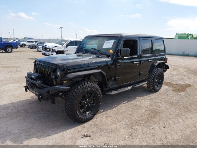 2023 Jeep Wrangler 4-door Willys 4x4 მანქანა იყიდება აუქციონზე, vin: 1C4HJXDGXPW543511, აუქციონის ნომერი: 45978579
