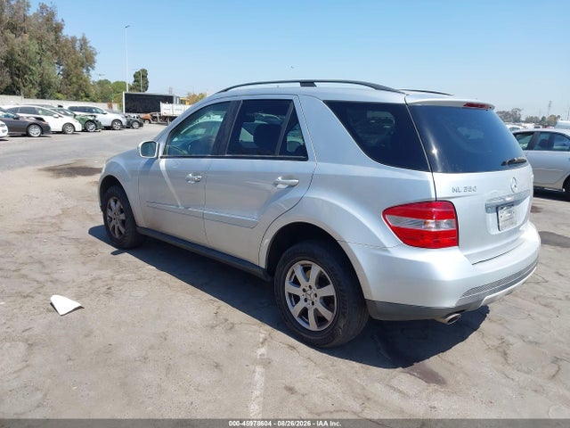 2007 Mercedes-benz Ml 350 4matic მანქანა იყიდება აუქციონზე, vin: 4JGBB86E87A210981, აუქციონის ნომერი: 45978604
