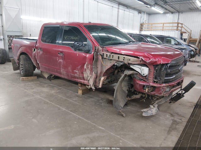 2017 Ford F-150 Lariat მანქანა იყიდება აუქციონზე, vin: 1FTEW1EP4HFA86406, აუქციონის ნომერი: 45978660
