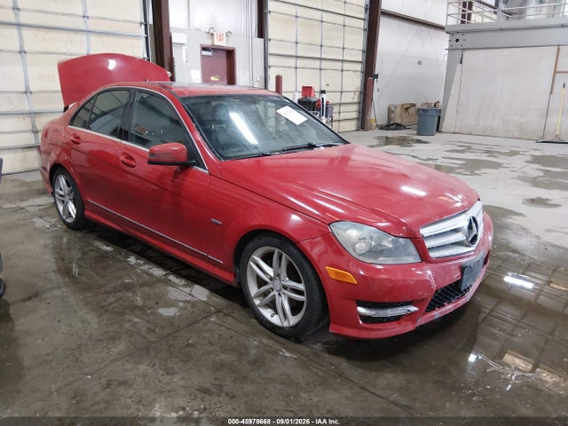 45978668 :رقم المزاد ، WDDGF4HB6CA599274 vin ، 2012 Mercedes-benz C 250 Luxury/sport مزاد بيع