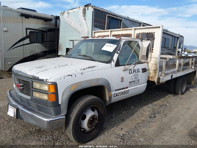 1997 Gmc Sierra C3500 Heavy Duty მანქანა იყიდება აუქციონზე, vin: 1GDKC34J3VJ518539, აუქციონის ნომერი: 45978672