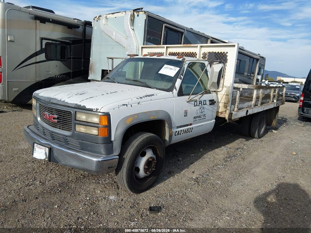 1997 Gmc Sierra C3500 Heavy Duty მანქანა იყიდება აუქციონზე, vin: 1GDKC34J3VJ518539, აუქციონის ნომერი: 45978672