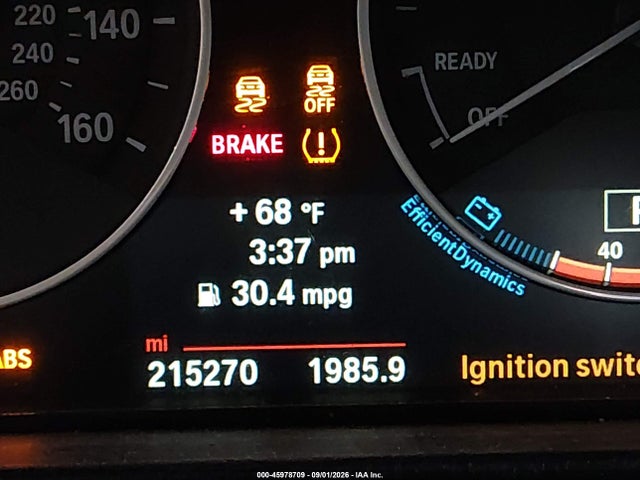 45978709 :رقم المزاد ، WBA3G7C59EKN37273 vin ، 2014 Bmw 328i Xdrive مزاد بيع