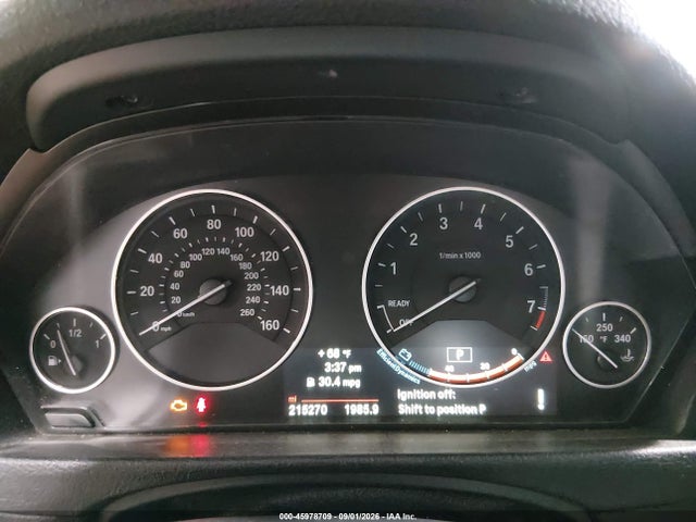 45978709 :رقم المزاد ، WBA3G7C59EKN37273 vin ، 2014 Bmw 328i Xdrive مزاد بيع