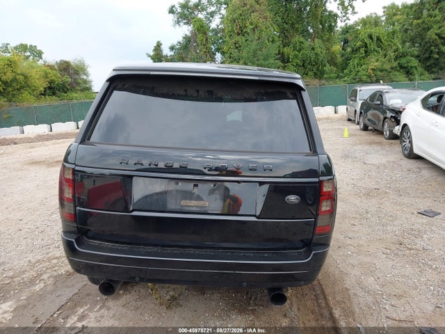 Продаж на аукціоні авто 2015 Land Rover Range Rover 3.0l V6 Supercharged Hse, vin: SALGS2VF3FA208435, номер лоту: 45978721