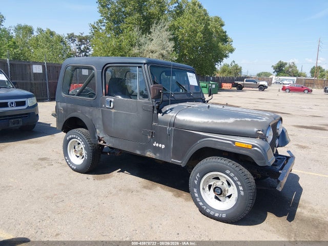 Aukcja sprzedaży 1986 Jeep Jeep Cj7, vin: 1JCCM87EXGT036917, numer aukcji: 45978722