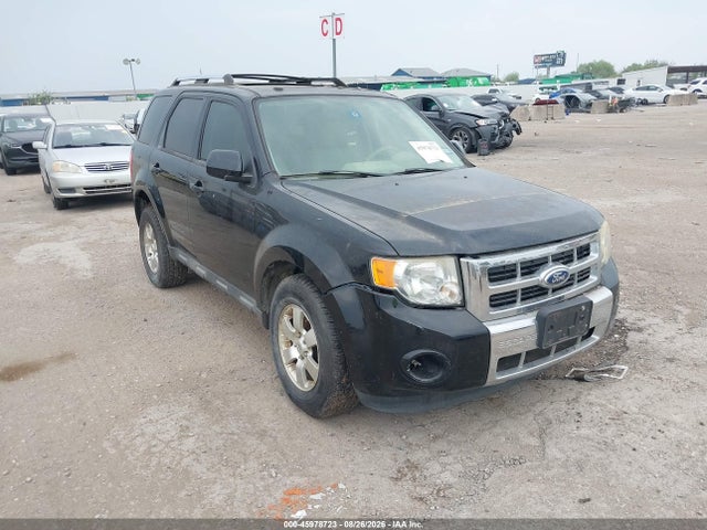 2012 Ford Escape Limited მანქანა იყიდება აუქციონზე, vin: 1FMCU0EG9CKA83505, აუქციონის ნომერი: 45978723