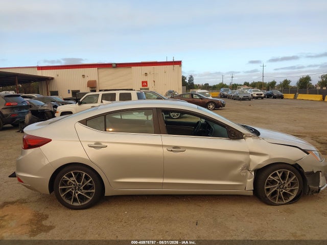 Продаж на аукціоні авто 2019 Hyundai Elantra Limited, vin: 5NPD84LF6KH401348, номер лоту: 45978787