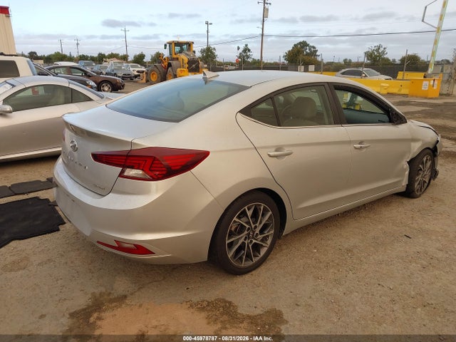 Продаж на аукціоні авто 2019 Hyundai Elantra Limited, vin: 5NPD84LF6KH401348, номер лоту: 45978787