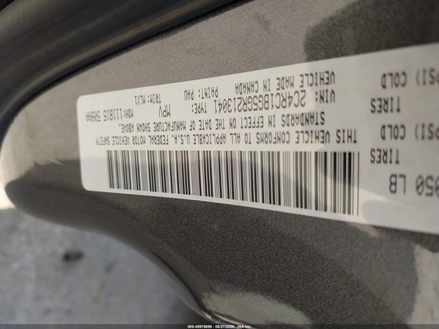 Продажа на аукционе авто 2016 Chrysler Town & Country Touring, vin: 2C4RC1BG5GR213041, номер лота: 45978899