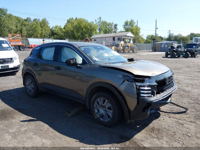 2025 Nissan Kicks S მანქანა იყიდება აუქციონზე, vin: 3N8AP6BB3SL374291, აუქციონის ნომერი: 45978913