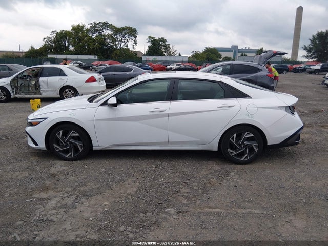 2025 Hyundai Elantra Hybrid Limited მანქანა იყიდება აუქციონზე, vin: KMHLN4DJ5SU156034, აუქციონის ნომერი: 45978930