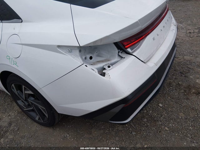 2025 Hyundai Elantra Hybrid Limited მანქანა იყიდება აუქციონზე, vin: KMHLN4DJ5SU156034, აუქციონის ნომერი: 45978930