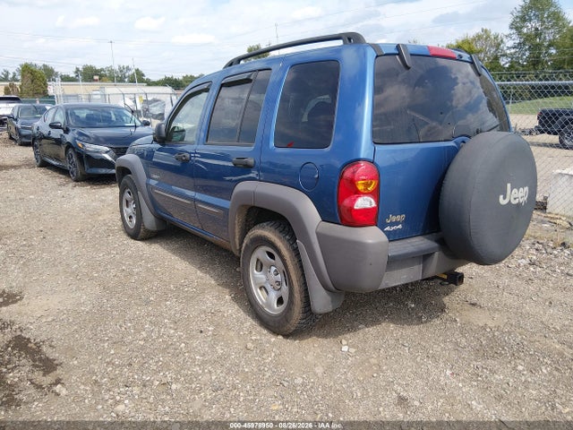 Продаж на аукціоні авто 2004 Jeep Liberty Sport, vin: 1J4GL48K94W329750, номер лоту: 45978950