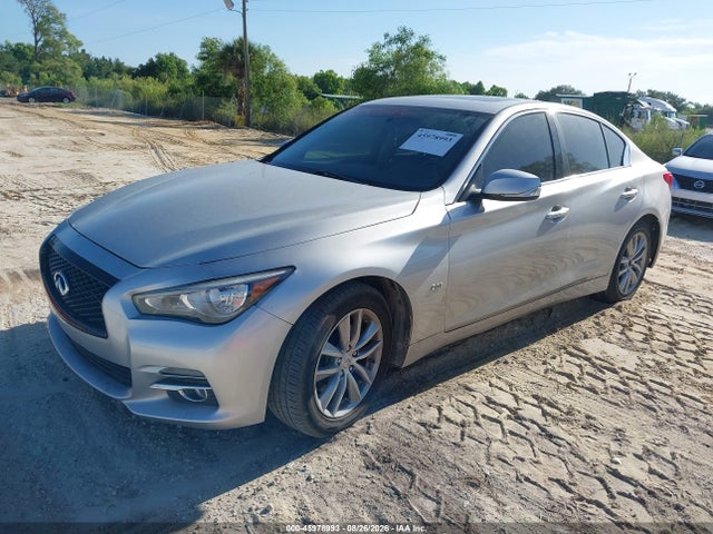 2016 Infiniti Q50 2.0t Base/2.0t Premium მანქანა იყიდება აუქციონზე, vin: JN1CV7APXGM201770, აუქციონის ნომერი: 45978993